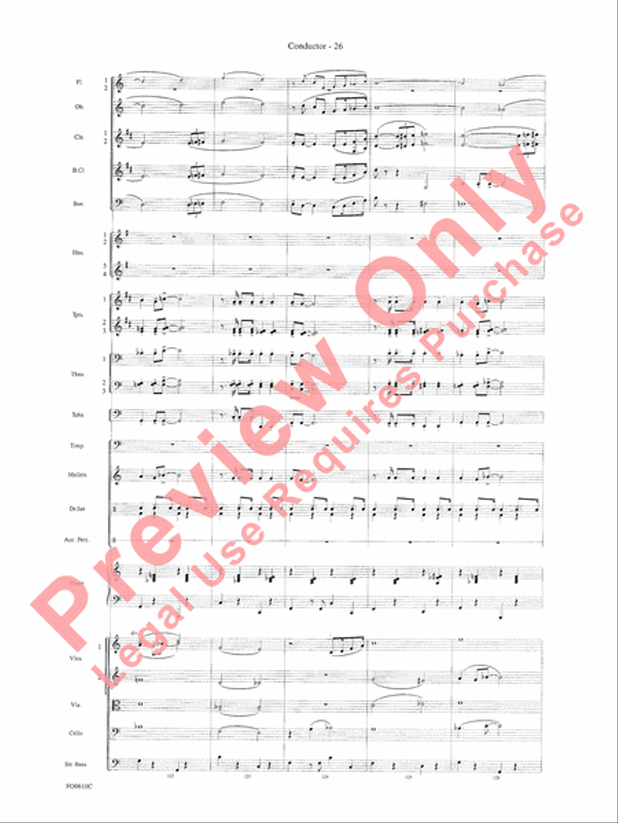 A Salute to the Big Apple Full Orchestra scores gallery preview page 28