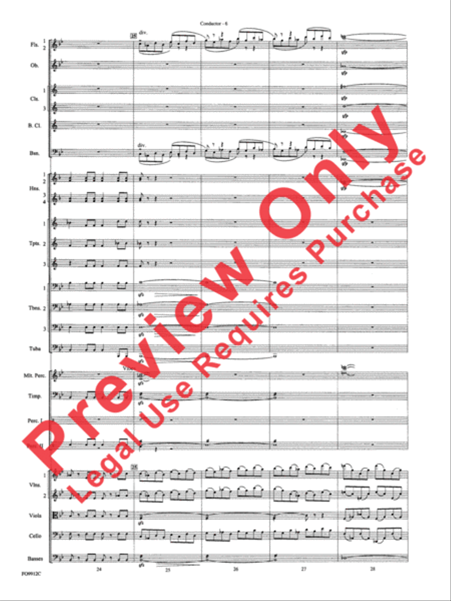 Selections from Star Wars: Episode I The Phantom Menace Full Orchestra scores gallery preview page 52