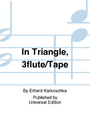 In Triangle, 3Flute/Tape