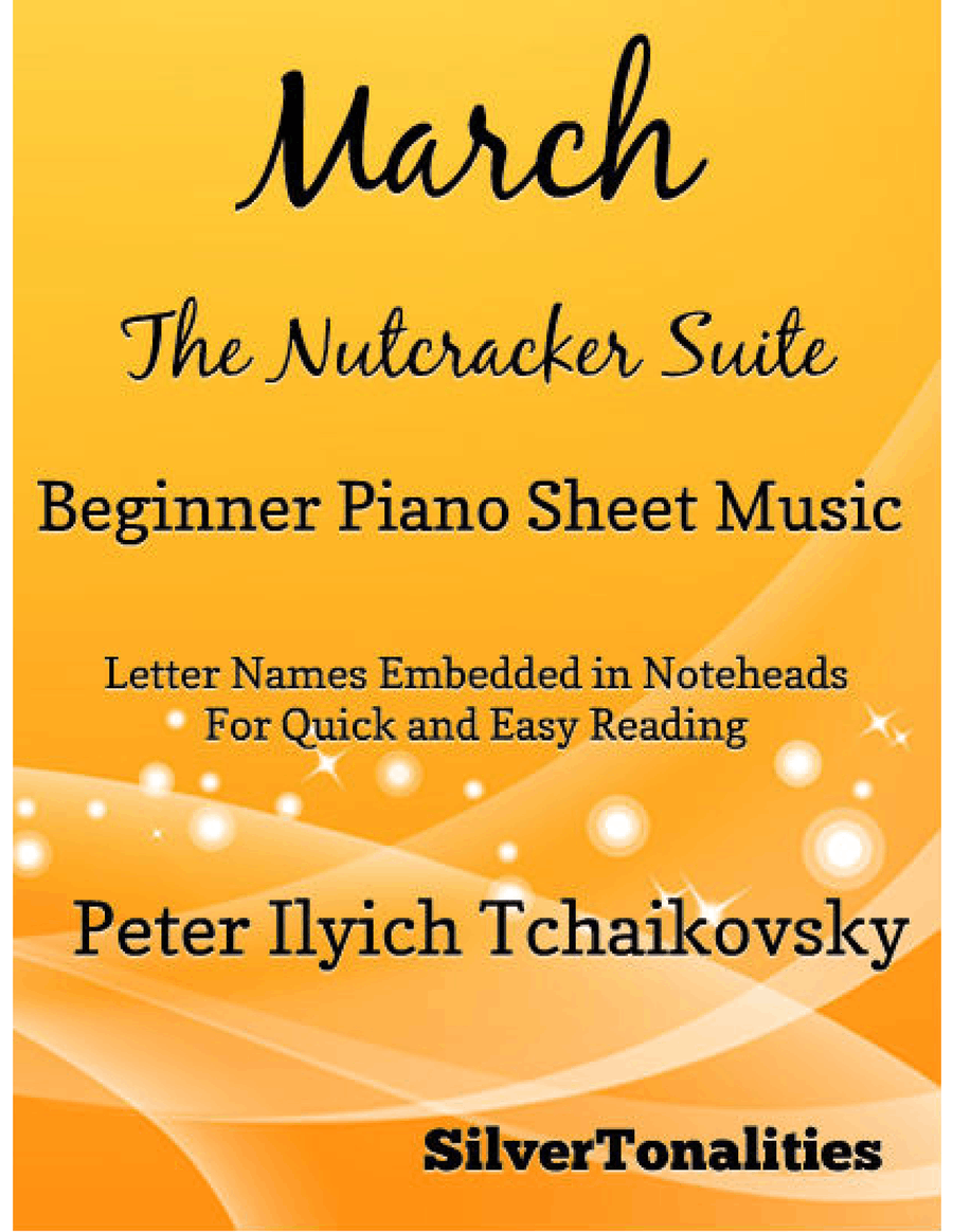 March the Nutcracker Suite Beginner Piano Sheet Music Easy Piano scores gallery preview page 1