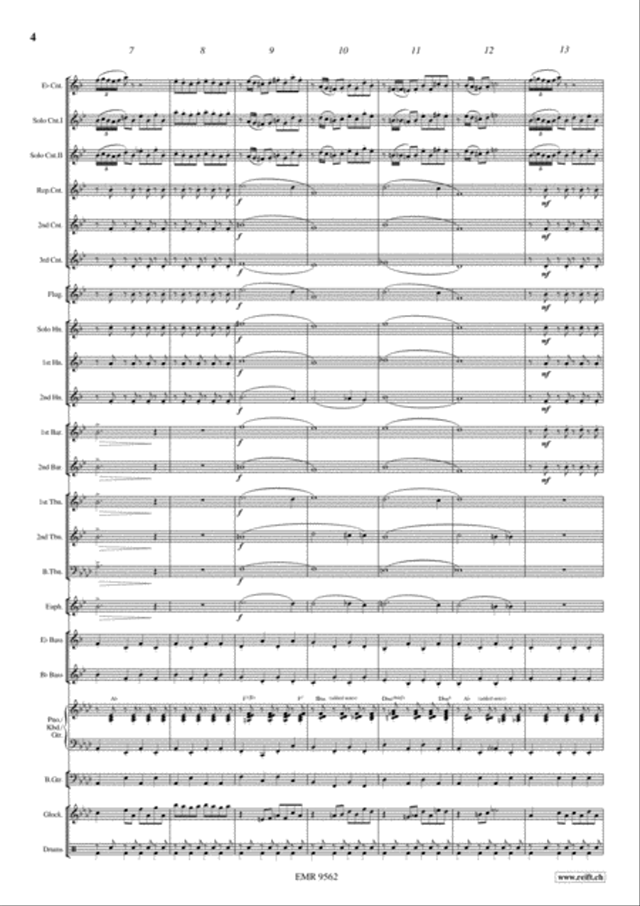 Giulietta Degli Spiriti Brass Band scores gallery preview page 5