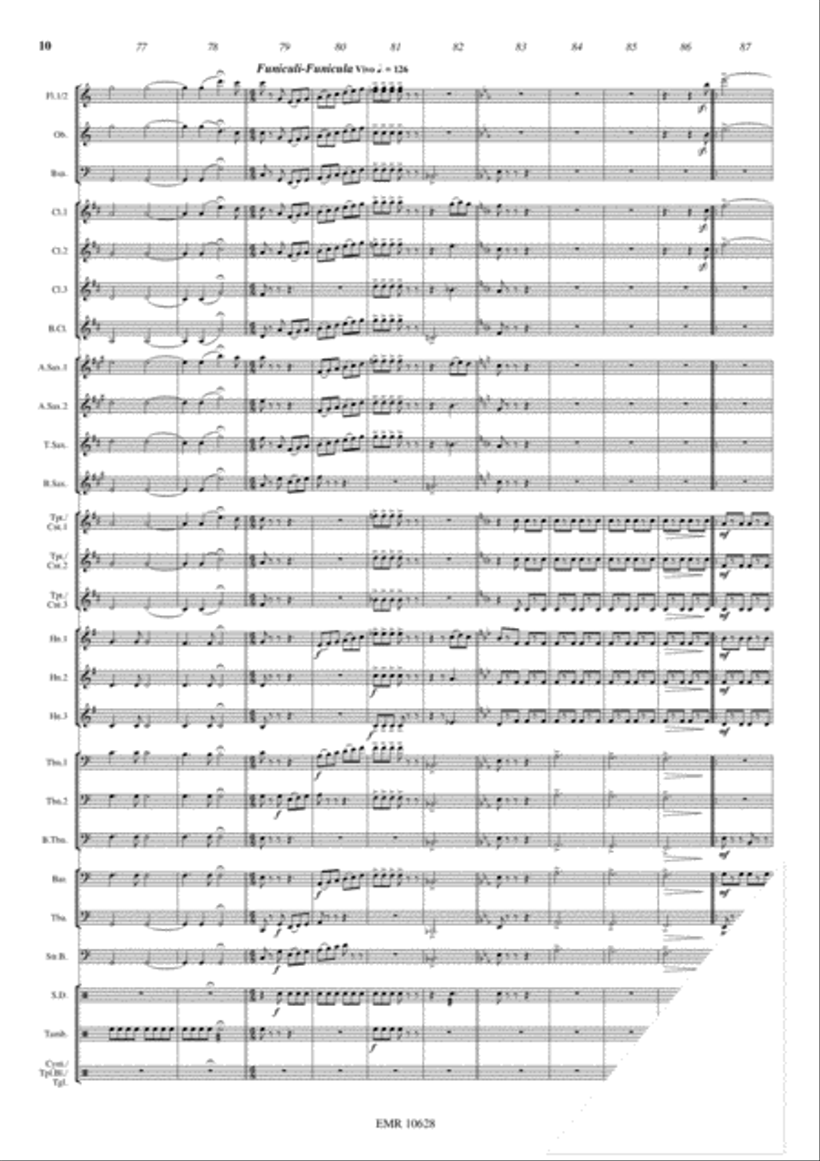 Bella Italia Bella Italia Concert Band scores gallery preview page 11