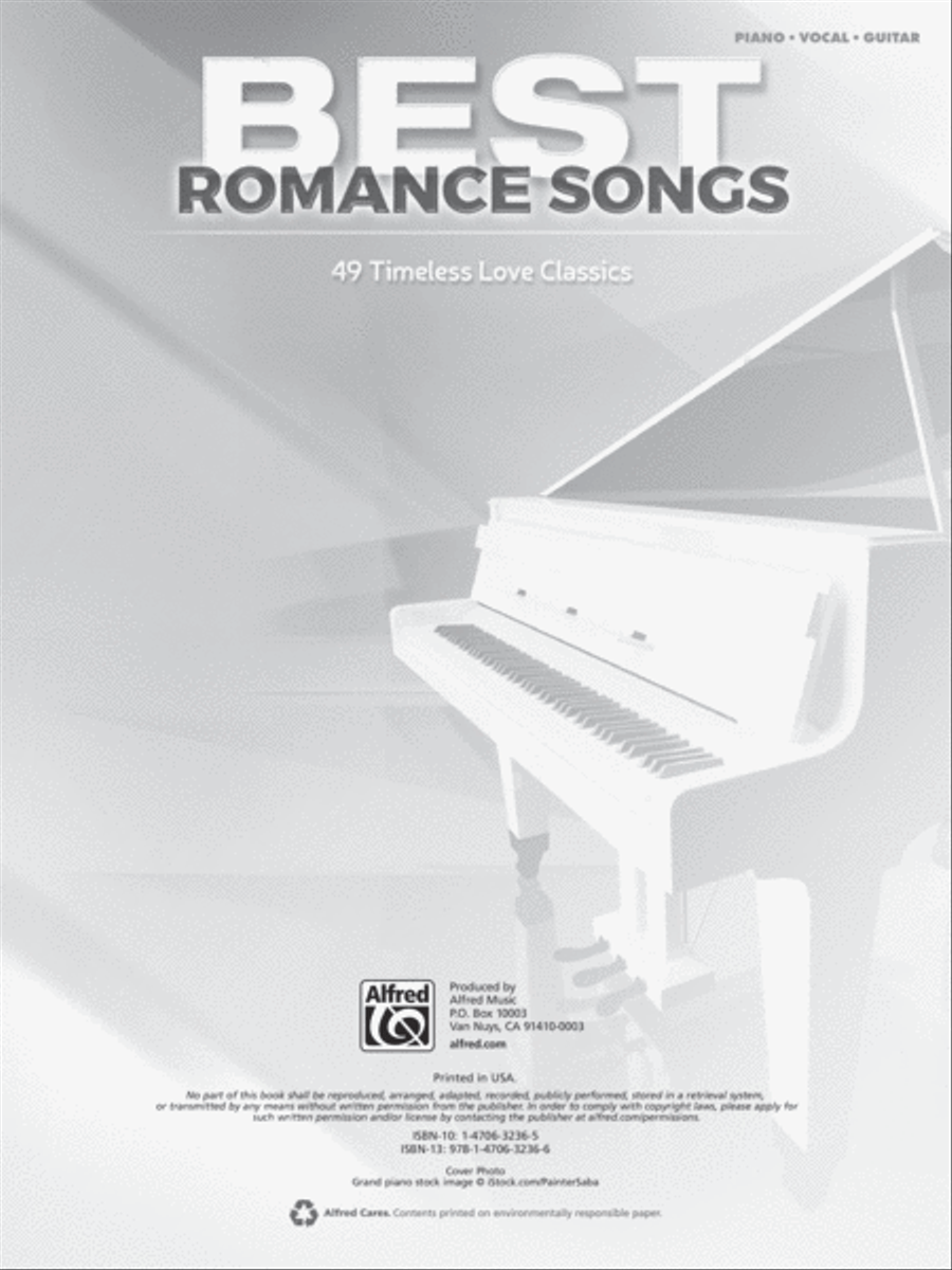Best Romance Songs Best Romance Songs Piano, Vocal, Guitar scores gallery preview page 2