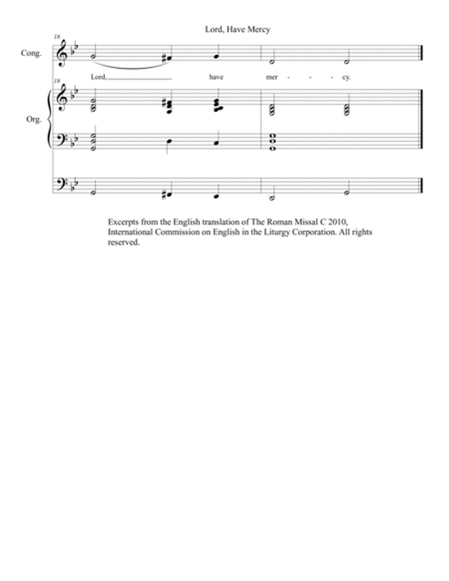 Mass of Divine Mercy (Vocal Score) image number null