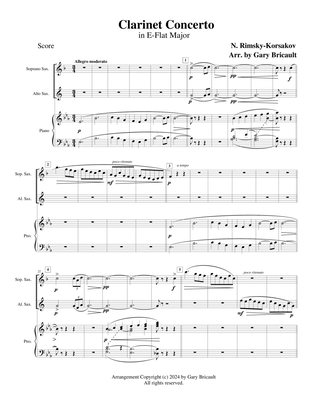 Clarinet Concerto in E-Flat Major