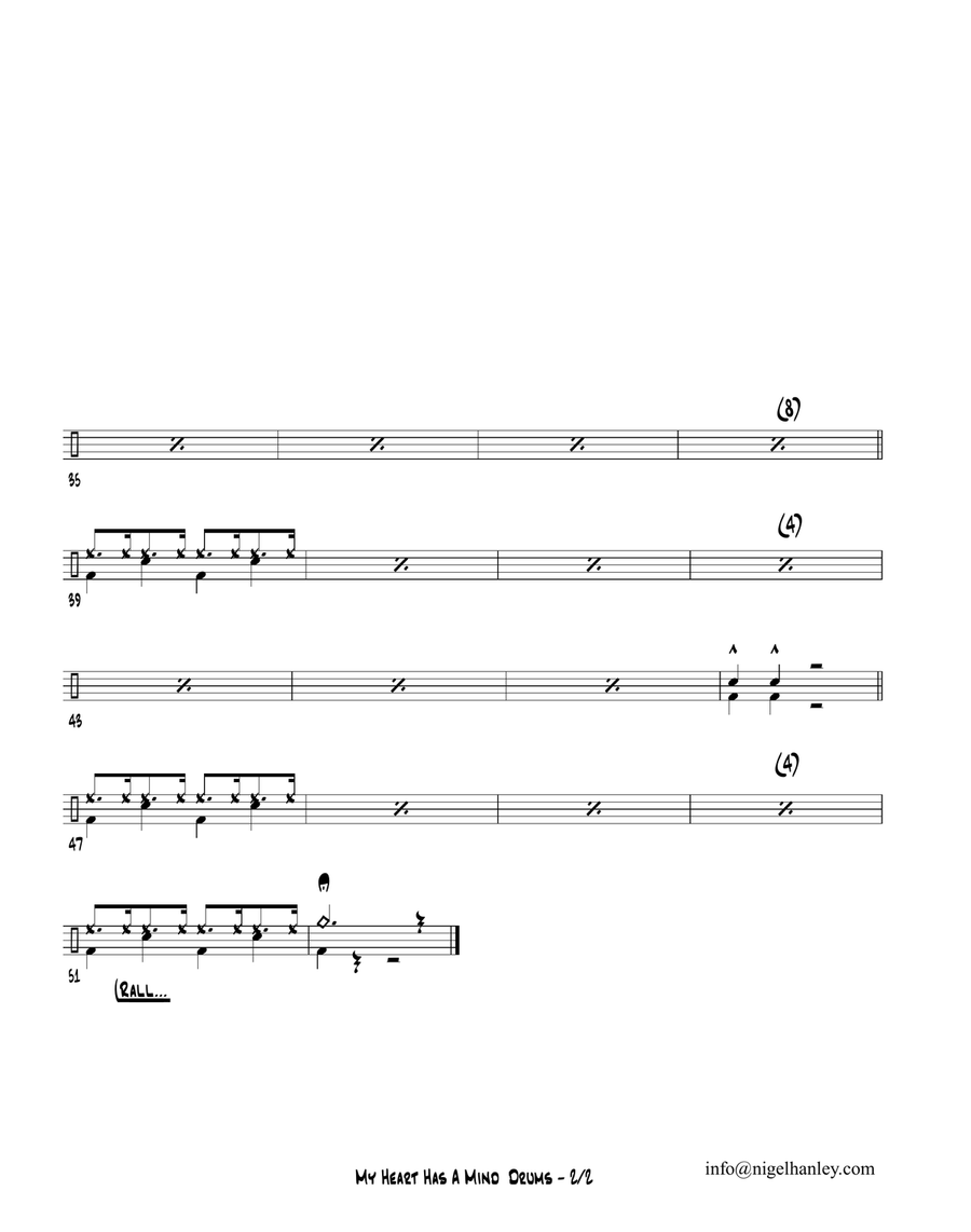My Heart Has A Mind Of Its Own Small Ensemble scores gallery preview page 3
