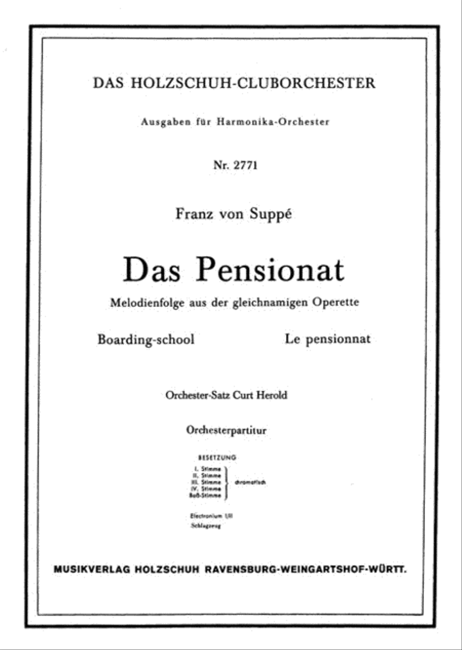 Das Pensionat Accordion Orchestra scores gallery preview page 1