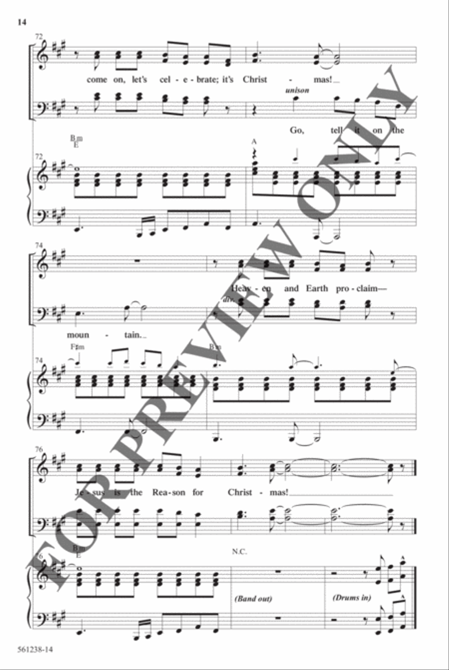 New Christmas Anthem Pak Vol 1 - Anthem Preview Pak Hymn Anthems scores gallery preview page 14