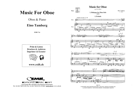 Music for Oboe image number null