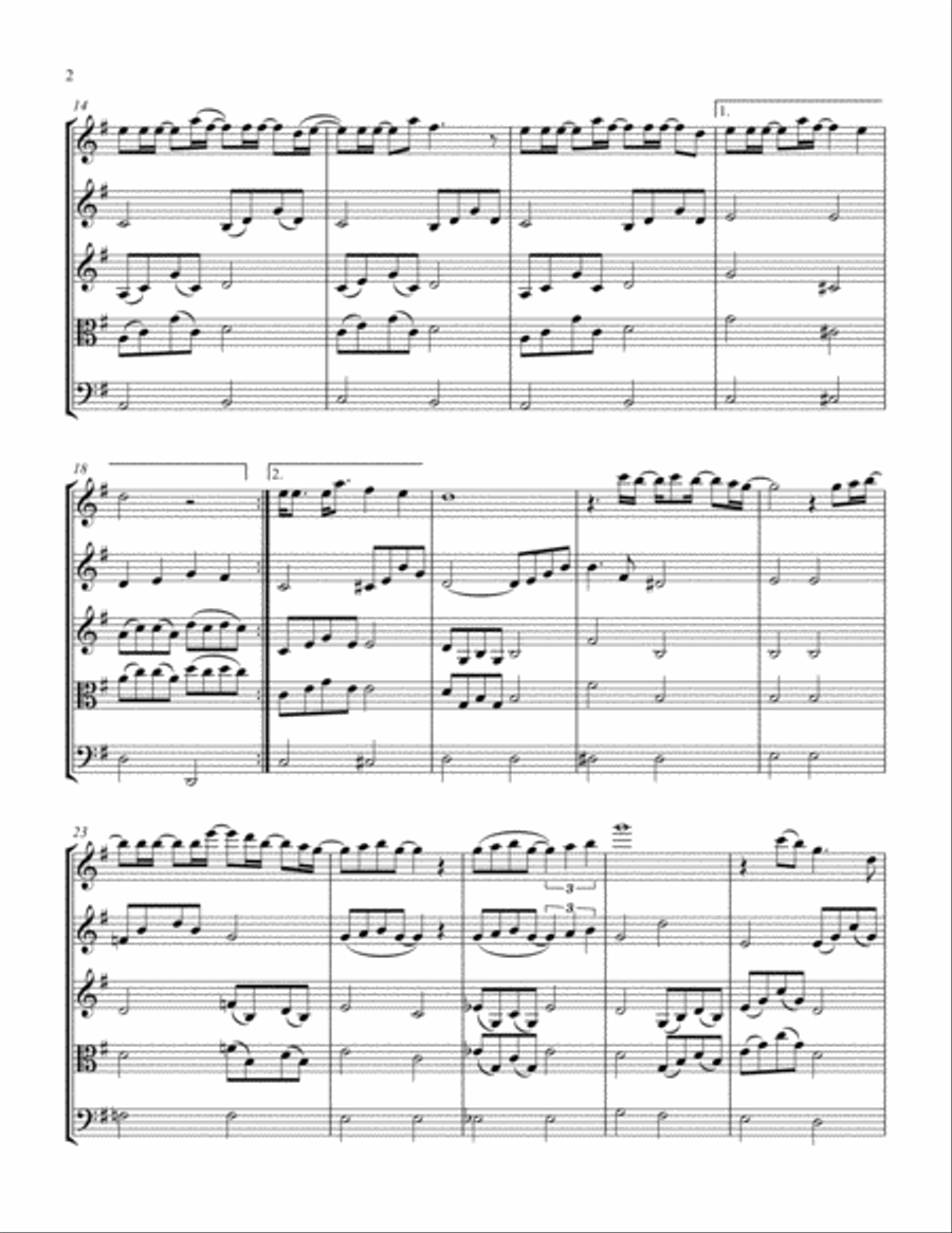 Aubrey String Quartet scores gallery preview page 2