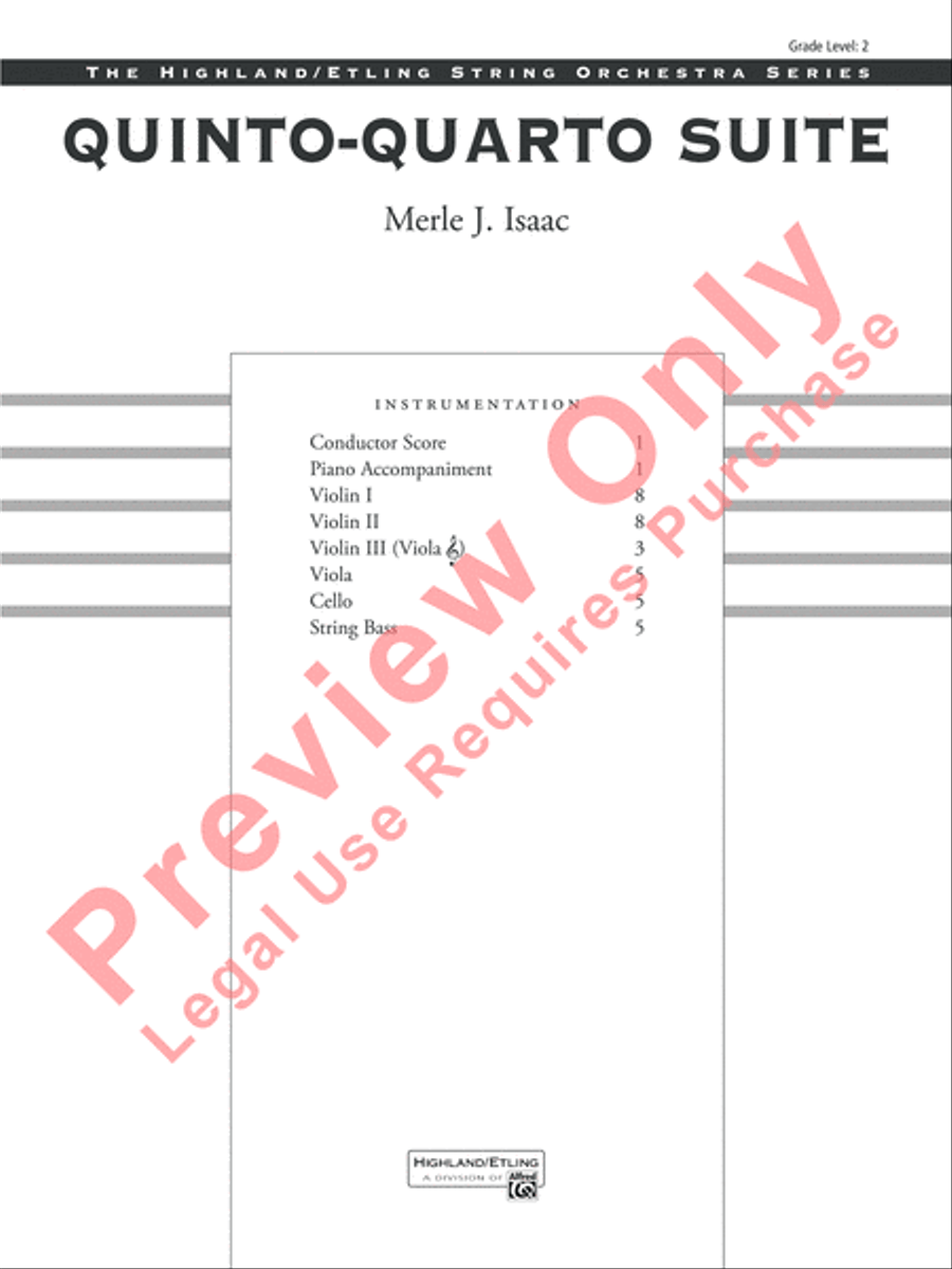 Classics from Merle Isaac String Orchestra scores gallery preview page 27