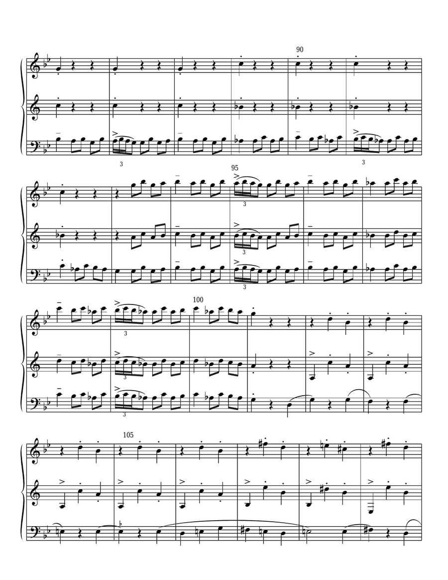 Danse Macabre for Woodwind Trio Woodwind Trio scores gallery preview page 5