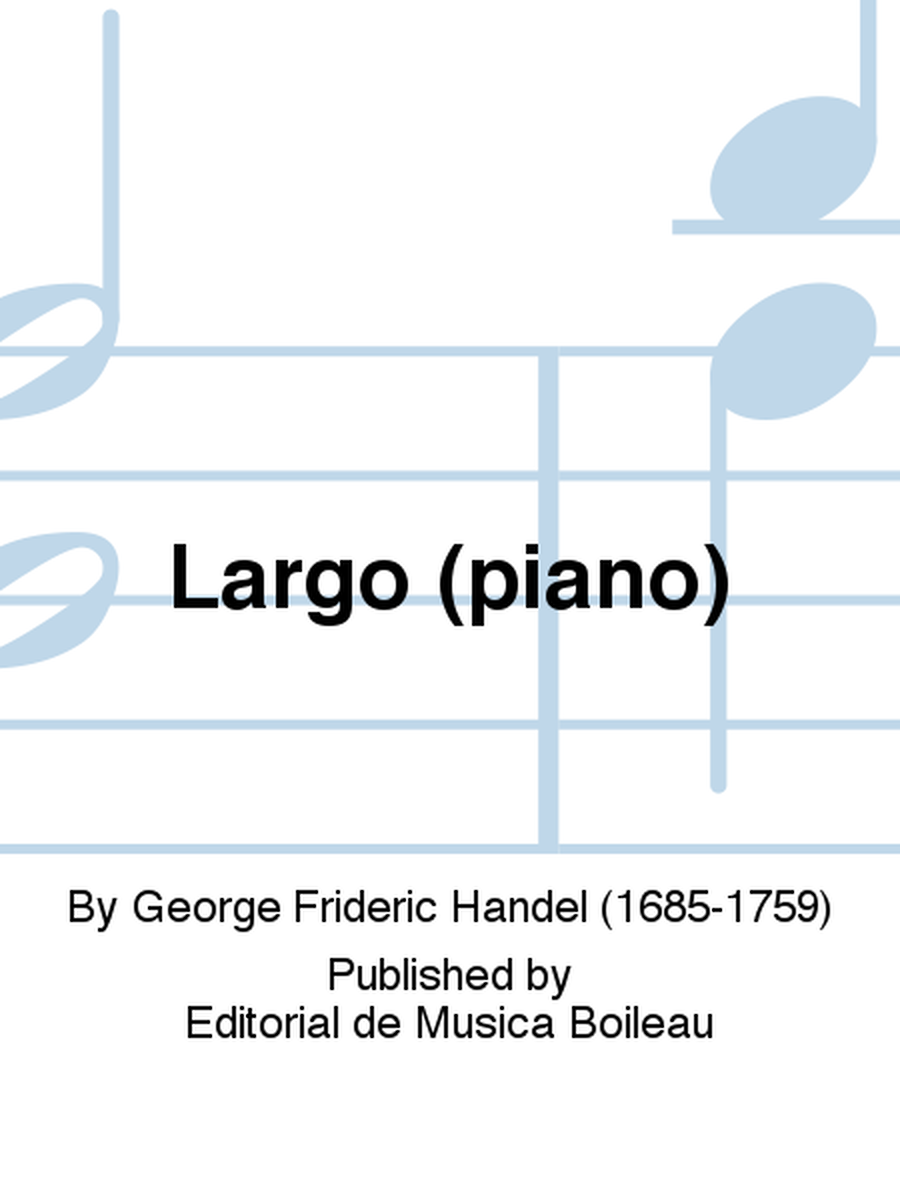 Largo (piano)