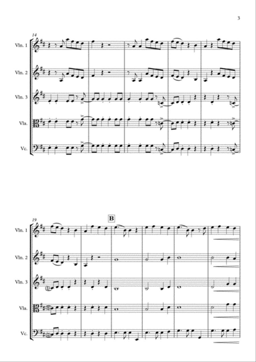 Shake It Off String Quartet scores gallery preview page 3