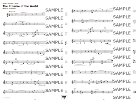 Studio Ghibli Songs for Violin and Piano Violin Solo - Sheet Music