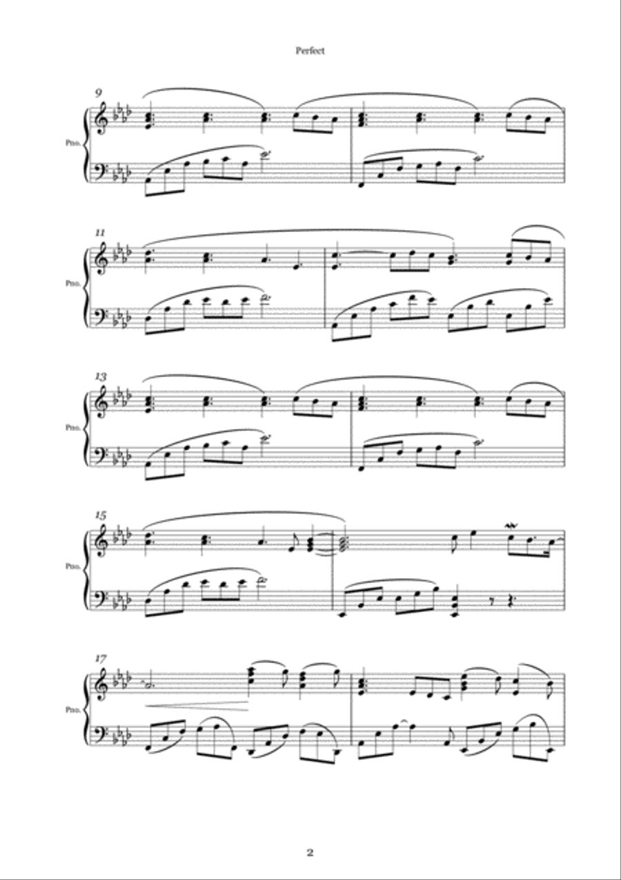 Perfect Piano Solo scores gallery preview page 2