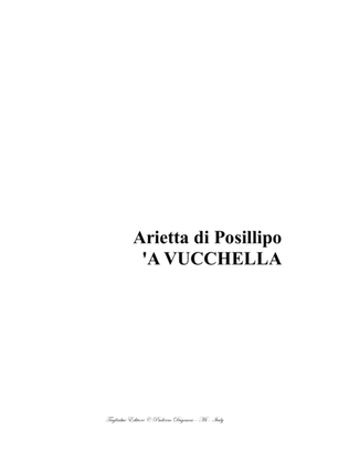 Arietta di Posillipo: 'A VUCCHELLA - F.P Tosti - For Tenor and Piano