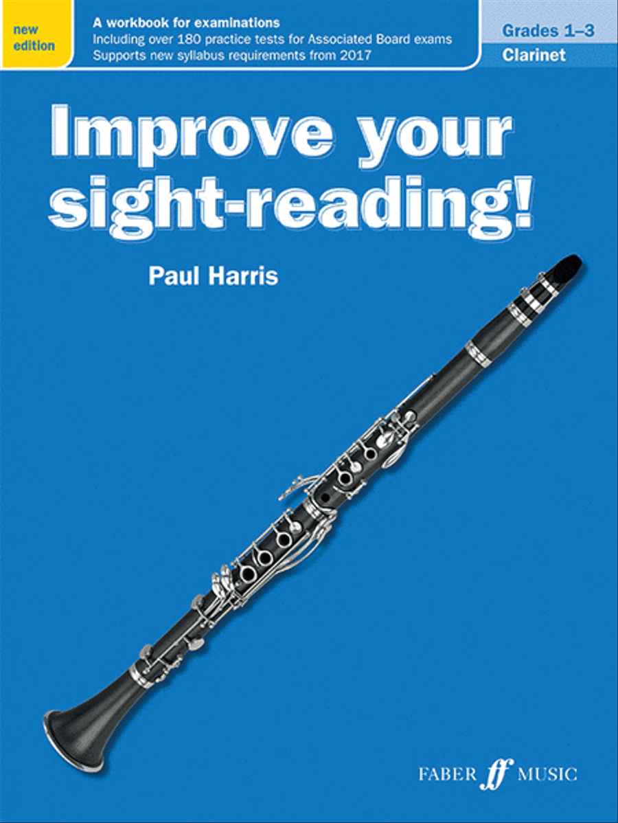 Improve Your Sight-reading! Clarinet, Grade 1-3 Clarinet scores gallery preview page 1