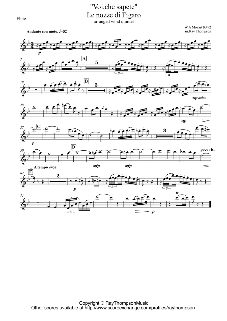 Mozart: Le Nozze di Figaro K492: Aria