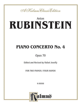 Book cover for Piano Concerto No. 4, Op. 70