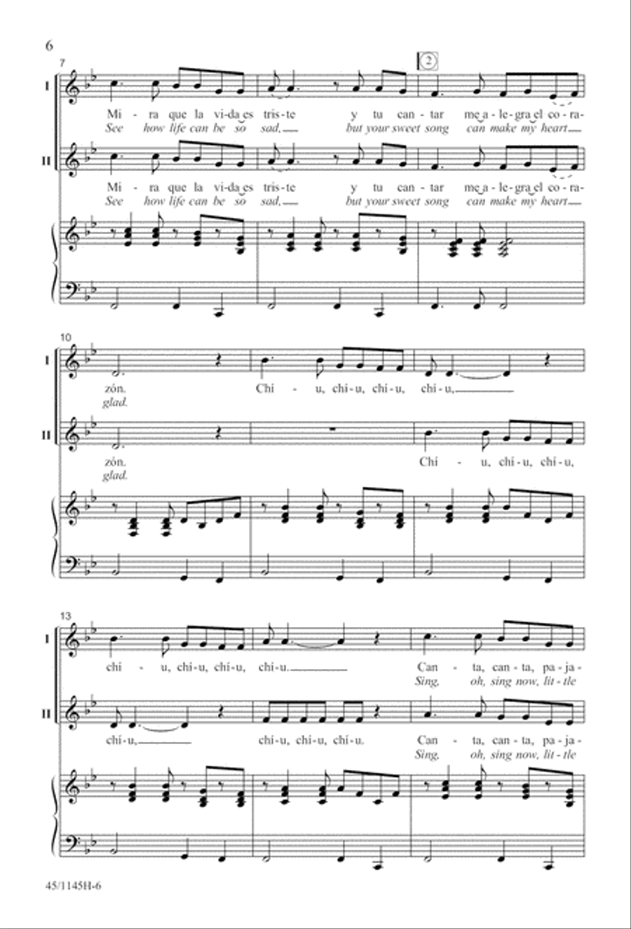 We Sing the World Around We Sing the World Around 2-Part scores gallery preview page 7