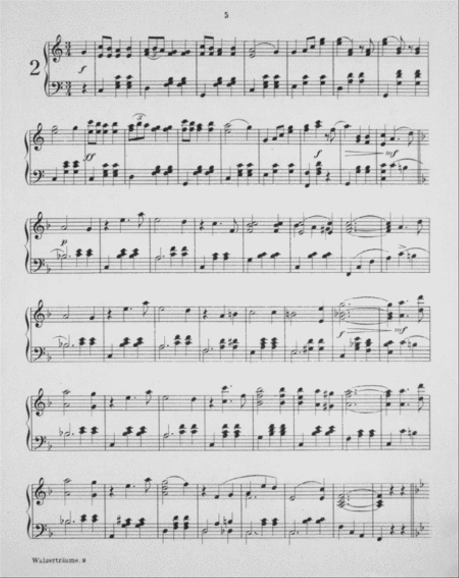 A Waltz Dream. A Viennese Operette. Selection Voice scores gallery preview page 6
