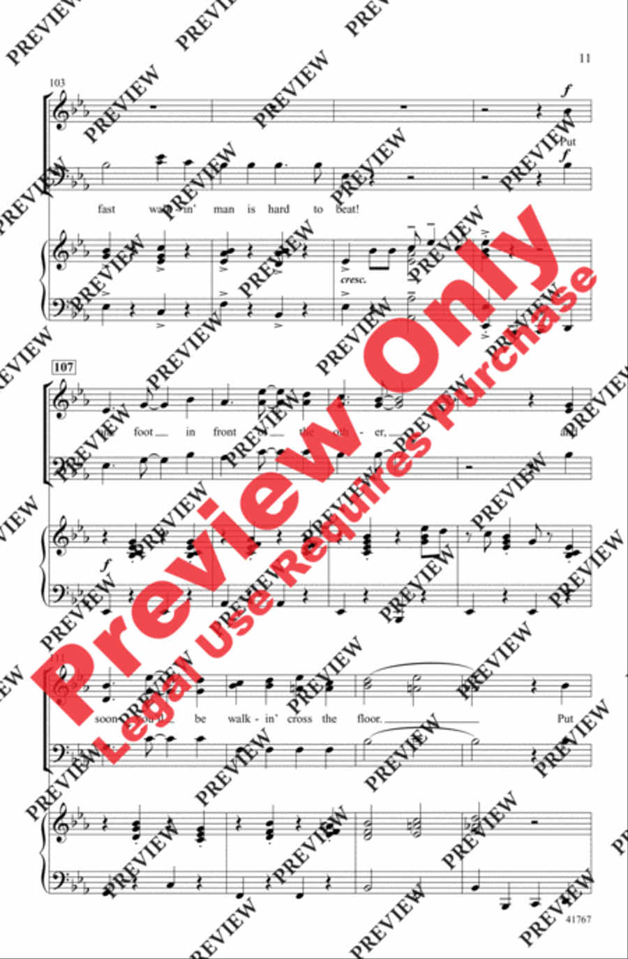 Cartoon Christmas Cartoon Christmas 3-Part scores gallery preview page 11