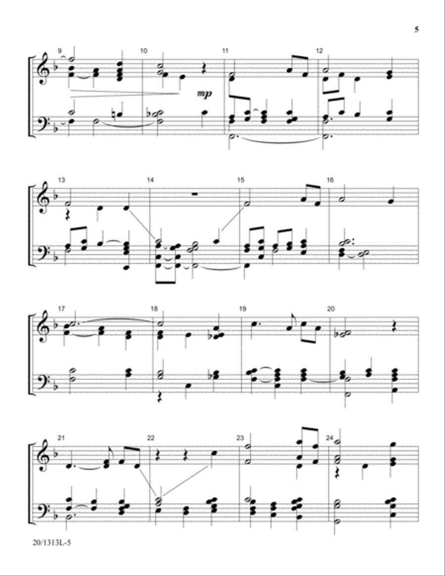 Rivers of Redeeming Love Rivers of Redeeming Love 5-Octaves scores gallery preview page 5