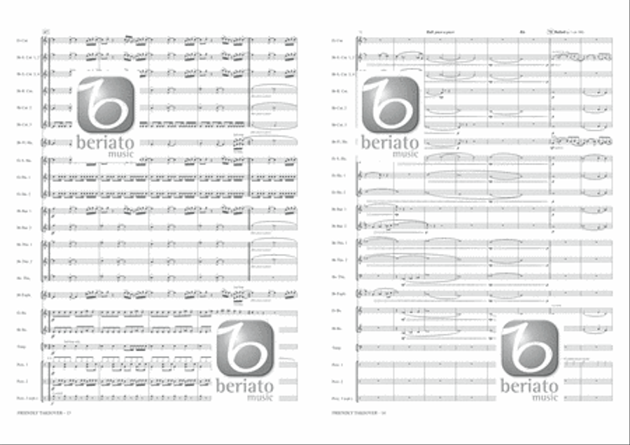 Friendly Takeover Friendly Takeover Brass Band scores gallery preview page 8