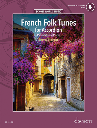 Book cover for French Folk Tunes for Accordion
