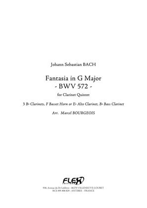 Fantasia in G Major BWV 572