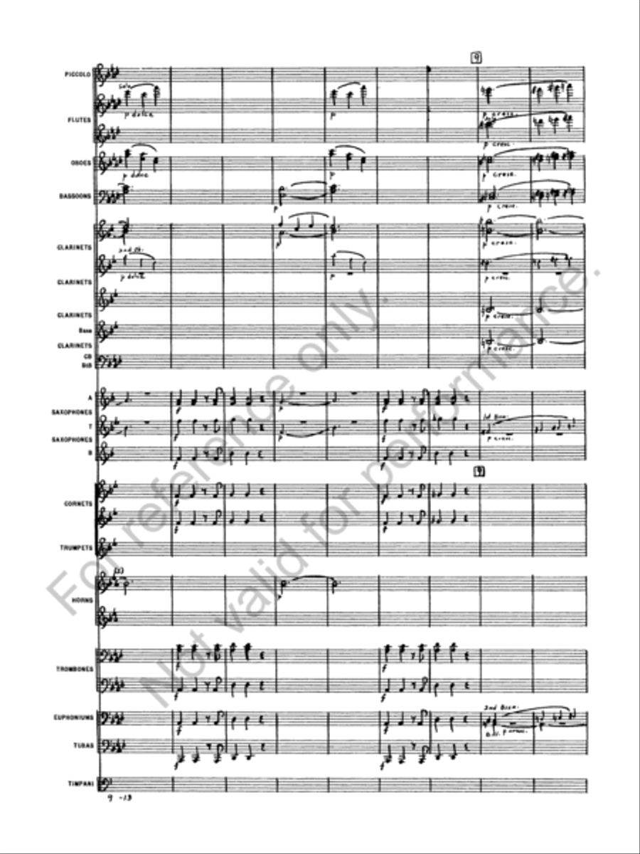 Egmont Egmont Concert Band scores gallery preview page 16