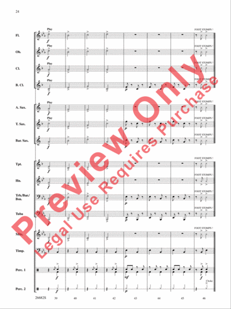 Belwin Very Beginning Band Kit #3 Concert Band scores gallery preview page 25