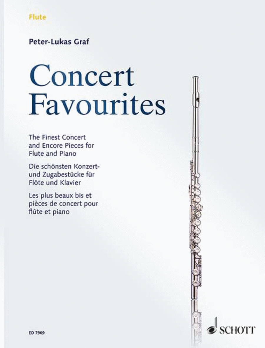 Concert Favourites Flute Solo scores gallery preview page 1