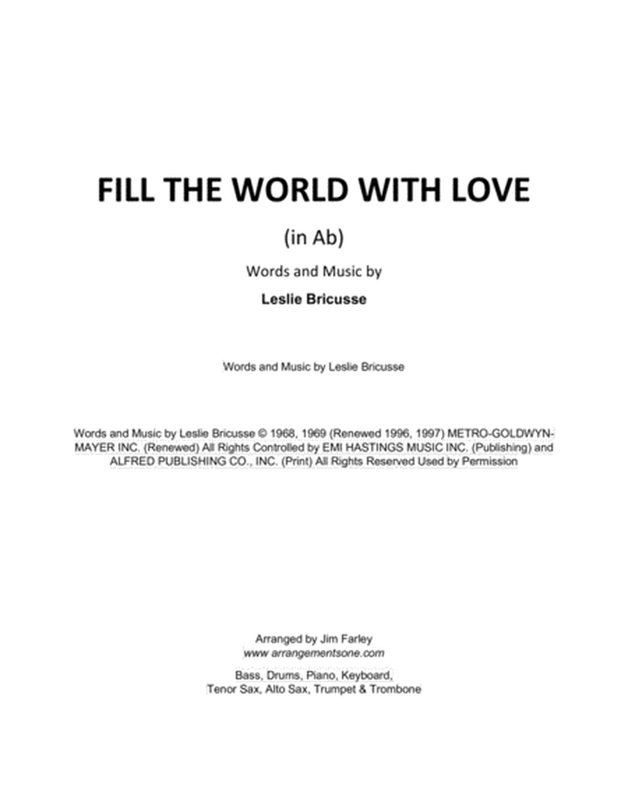Fill The World With Love image number null