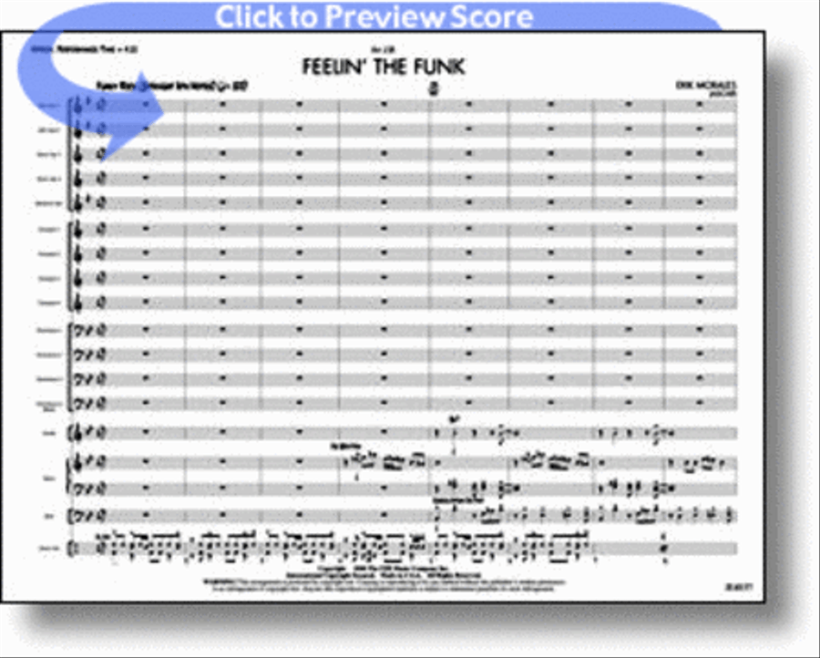 Feelin' the Funk Jazz Ensemble scores gallery preview page 1