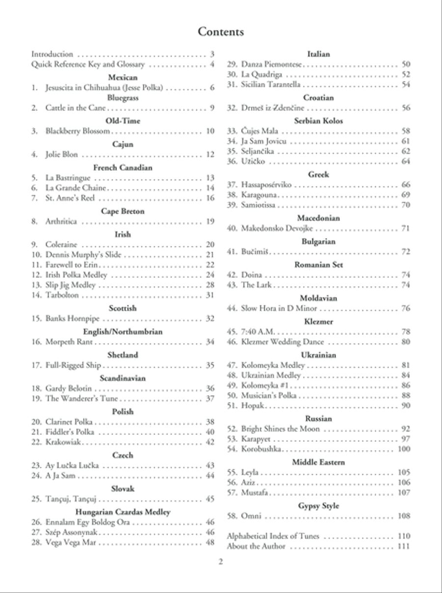 Fiddling Around the World Violin scores gallery preview page 8