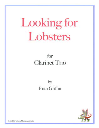 Book cover for Looking for Lobsters (for clarinet trio)