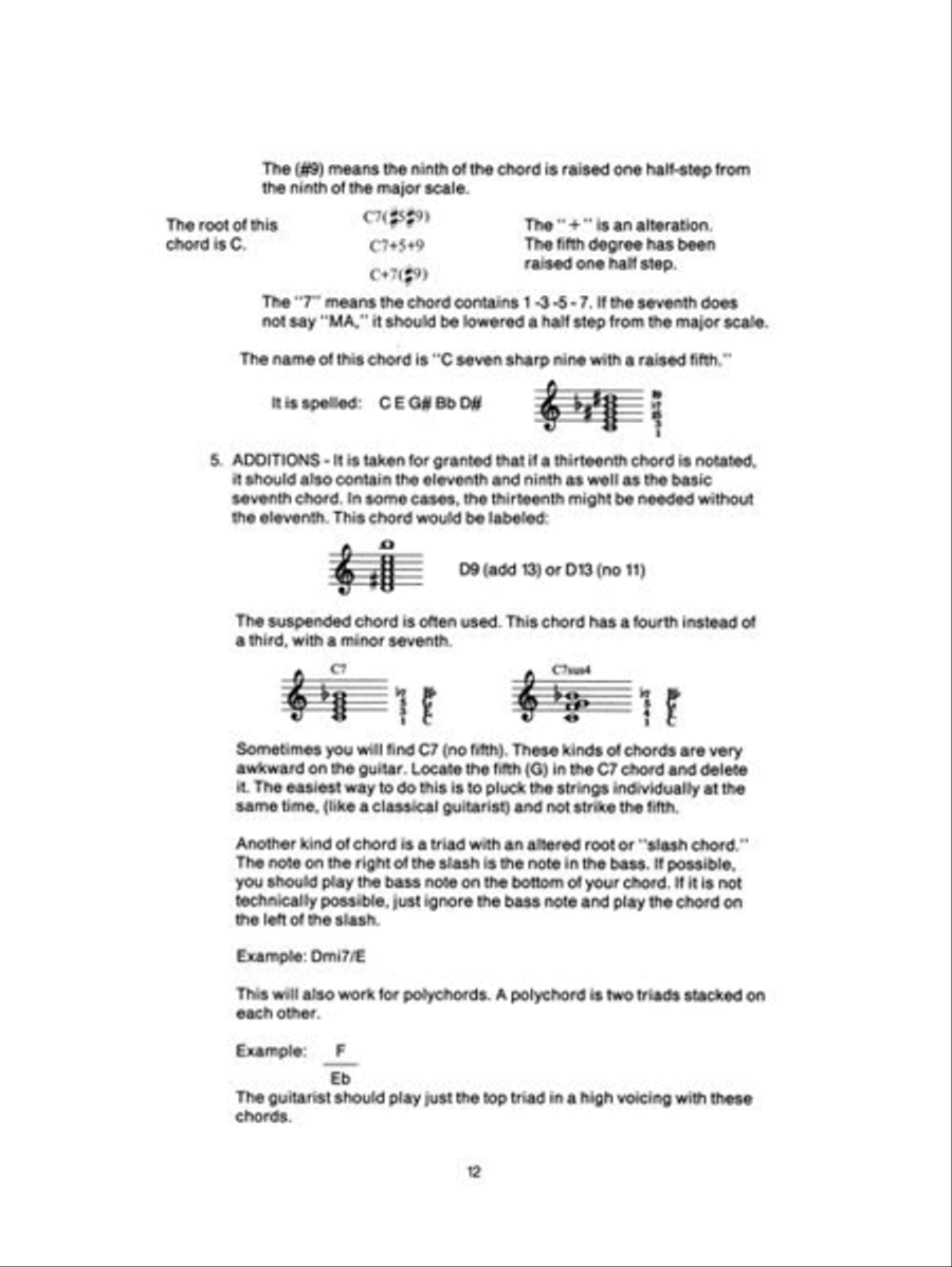 Jazz Rhythm Guitar Jazz Rhythm Guitar Electric Guitar scores gallery preview page 14