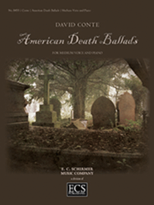 Book cover for American Death Ballads