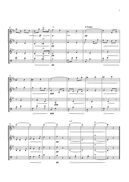 Salut D’amour (Brass Quartet) - Edward Elgar image number null