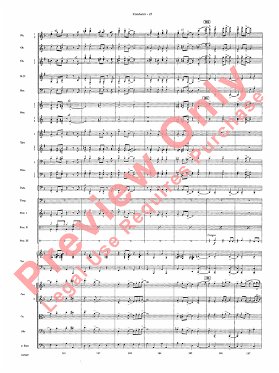 A Salute to the Big Bands Full Orchestra scores gallery preview page 30