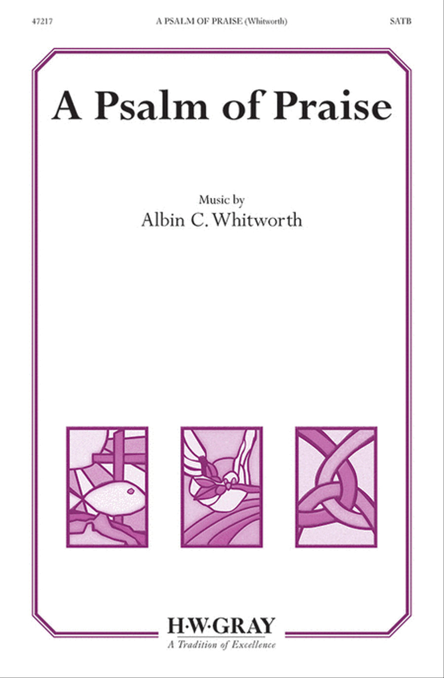 A Psalm of Praise 4-Part scores gallery preview page 1