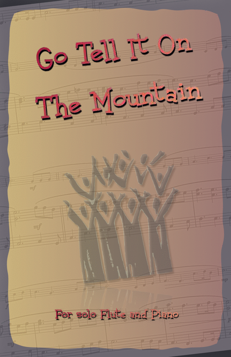 Go Tell It On The Mountain, Gospel Song for Flute and Piano