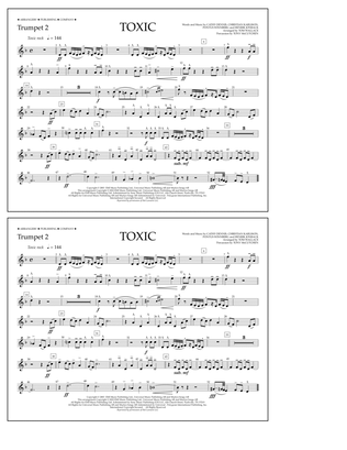 Book cover for Toxic (arr. Tom Wallace) - Trumpet 2