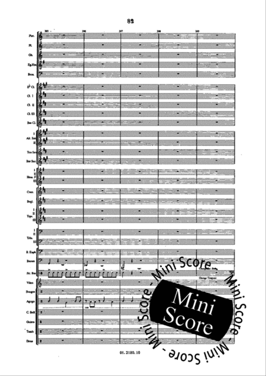 Brazilian Suite Brazilian Suite Concert Band scores gallery preview page 88
