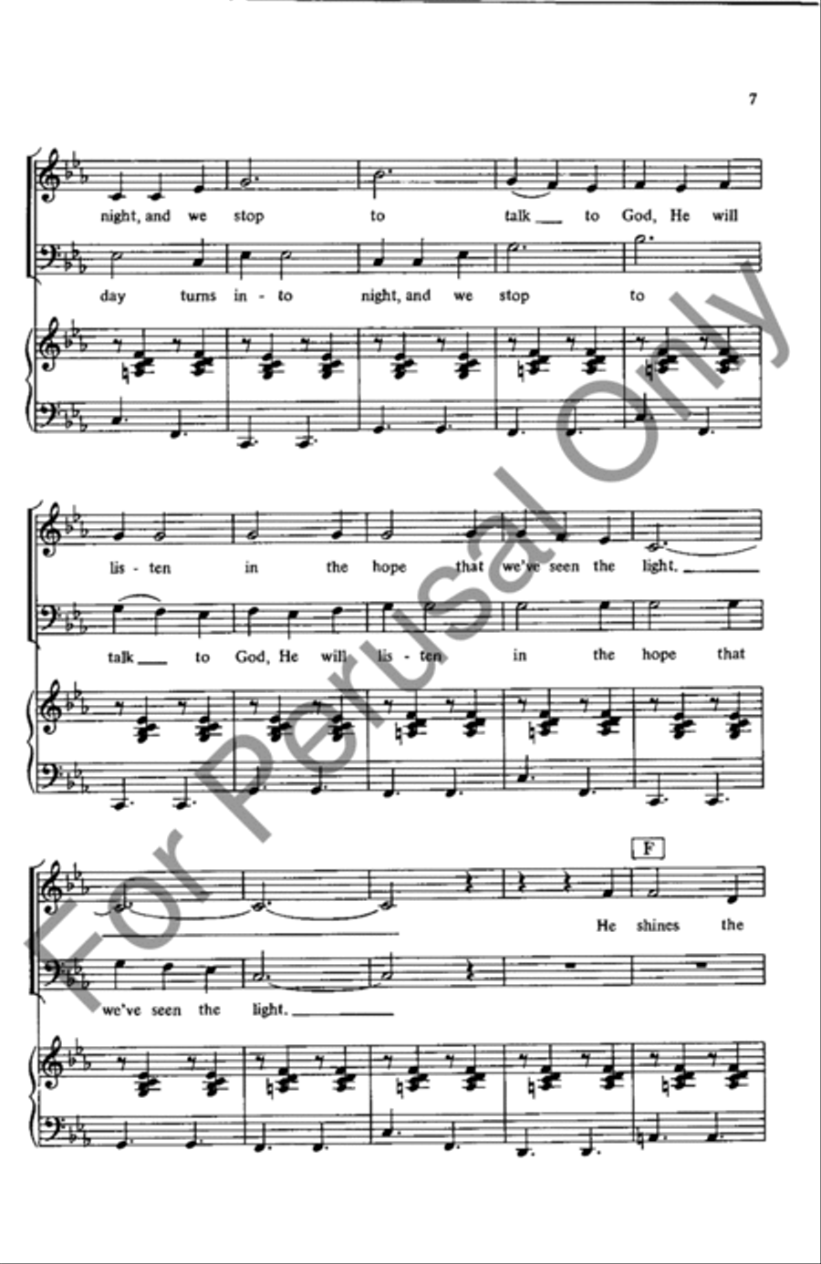 Move Forward And Onward With Jesus 4-Part scores gallery preview page 6