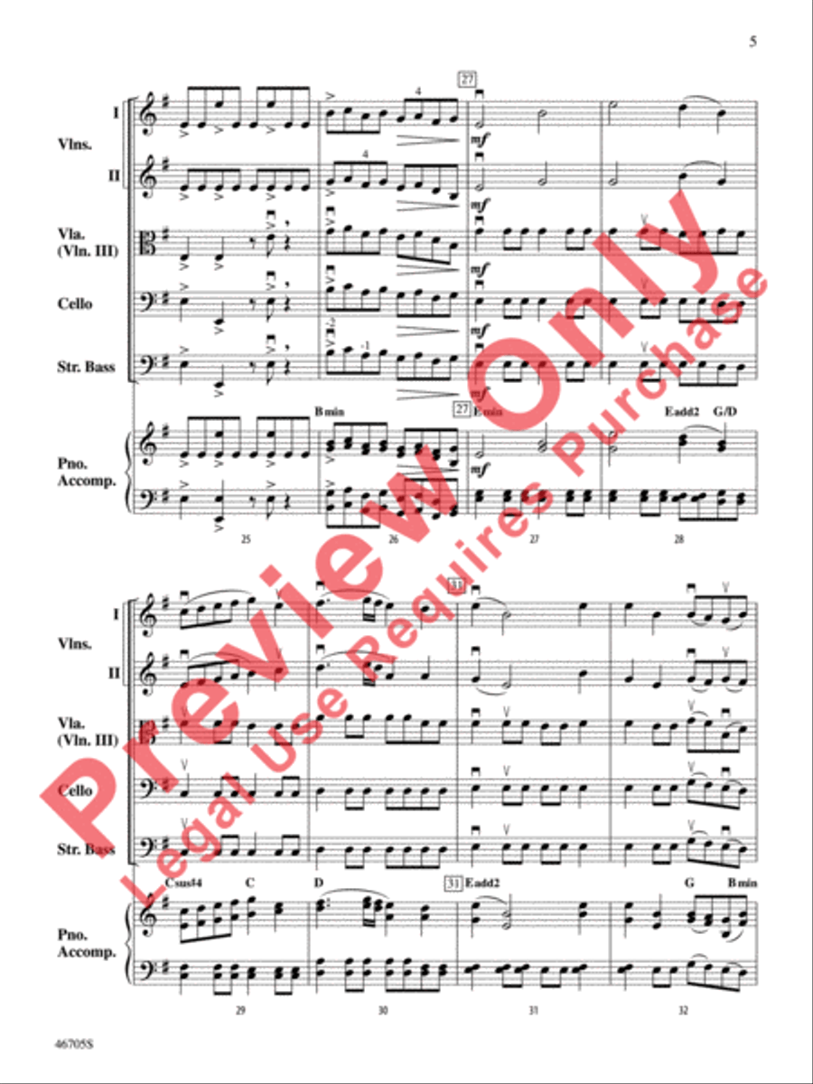 Sparks String Orchestra scores gallery preview page 6