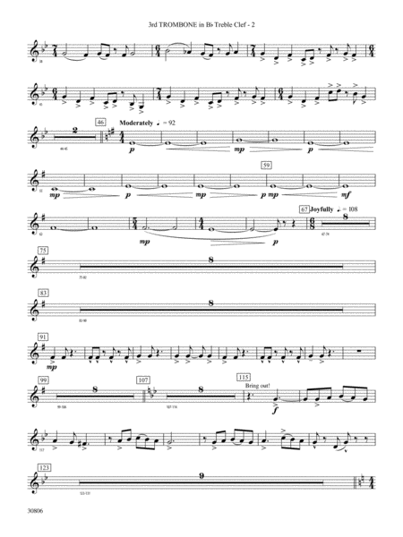 Yorkton: (wp) 3rd B-flat Trombone T.C.