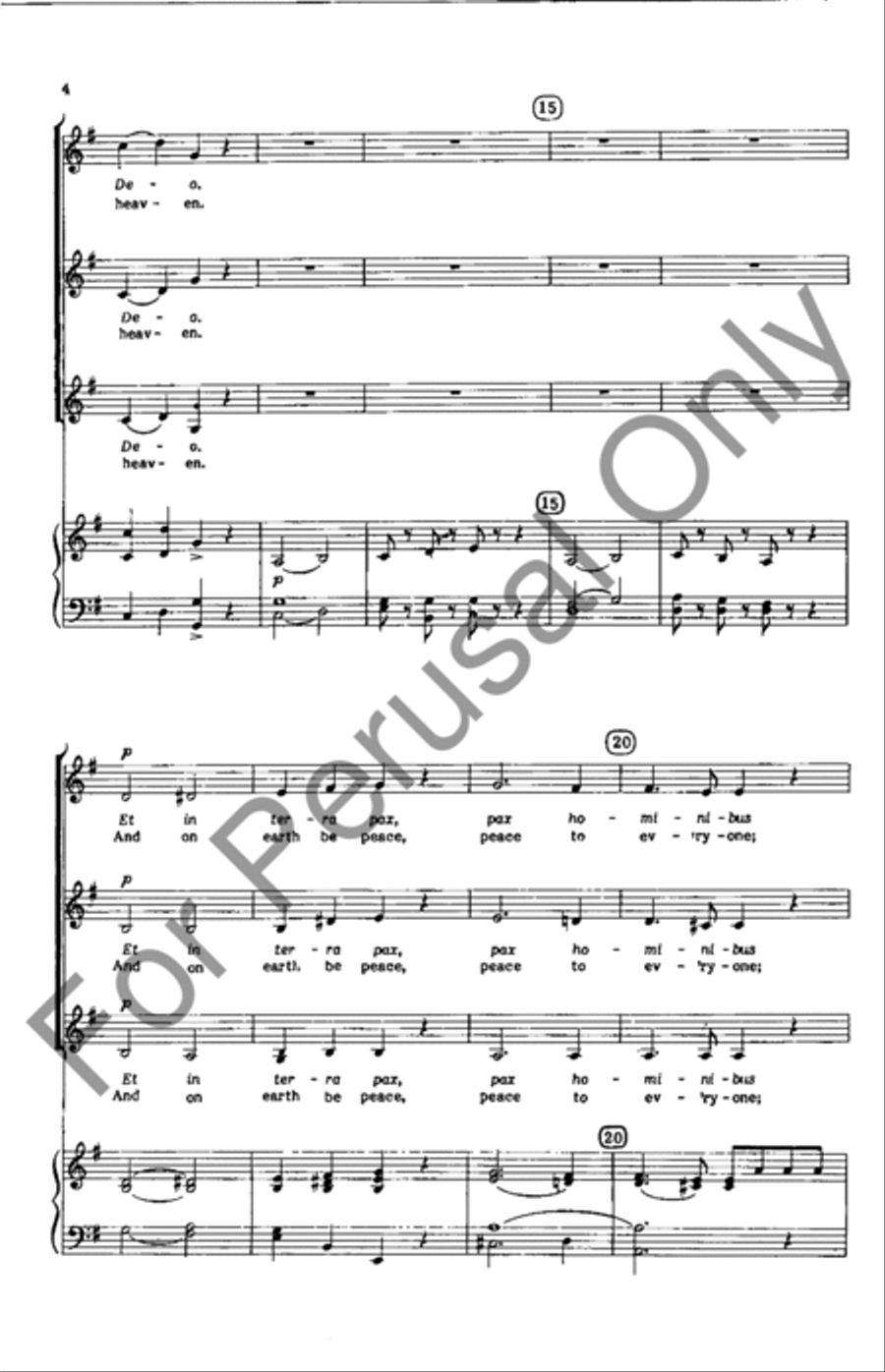 Gloria SSA scores gallery preview page 4